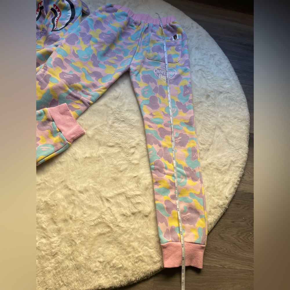 Bape Kids Pastel Camo Shark Hoodie set - Pink, Lavender, Yellow, Mint - Picture 10 of 10